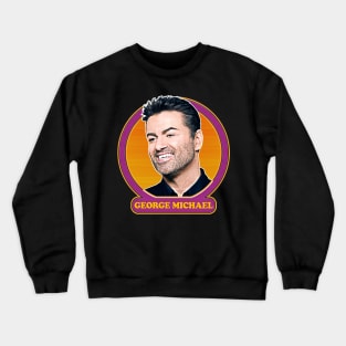 George Michael // Retro Style Design Crewneck Sweatshirt